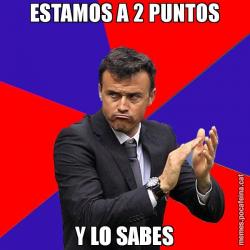ESTAMOS A 2 PUNTOS Y LO SABES