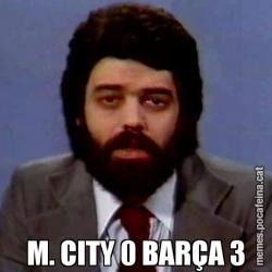 M. CITY 0 BARÇA 3