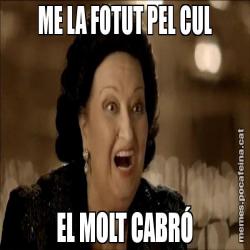 ME LA FOTUT PEL CUL EL MOLT CABRÓ