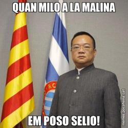 QUAN MILO A LA MALINA EM POSO SELIO!
