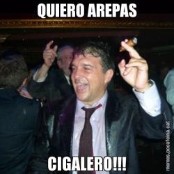 QUIERO AREPAS CIGALERO!!!