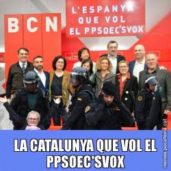 LA CATALUNYA QUE VOL EL PPSOEC'SVOX