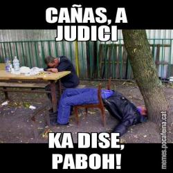 CAÑAS, A JUDICI KA DISE, PABOH!