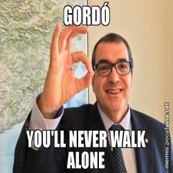 GORDÓ YOU'LL NEVER WALK ALONE