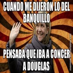 CUANDO ME DIJERON LO DEL BANQUILLO PENSABA QUE IBA A CONCER A DOUGLAS