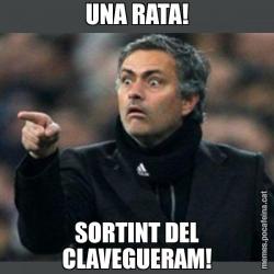 UNA RATA! SORTINT DEL CLAVEGUERAM!