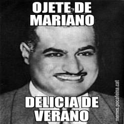 OJETE DE MARIANO DELICIA DE VERANO