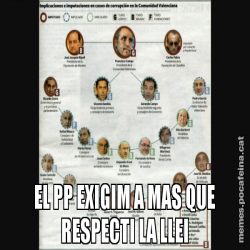 EL PP EXIGIM A MAS QUE RESPECTI LA LLEI