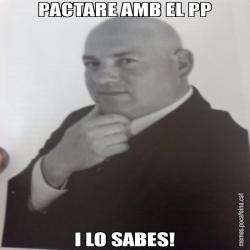 PACTARE AMB EL PP I LO SABES!