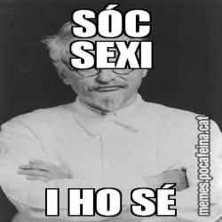 SÓC SEXI I HO SÉ