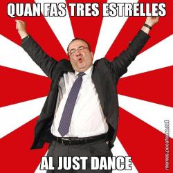 QUAN FAS TRES ESTRELLES AL JUST DANCE