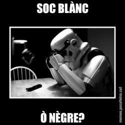 SOC BLÀNC Ò NÈGRE?