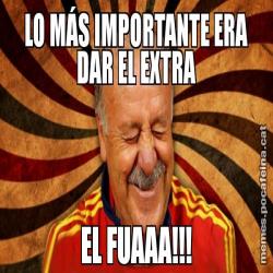 LO MÁS IMPORTANTE ERA DAR EL EXTRA EL FUAAA!!!