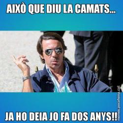 AIXÒ QUE DIU LA CAMATS... JA HO DEIA JO FA DOS ANYS!!
