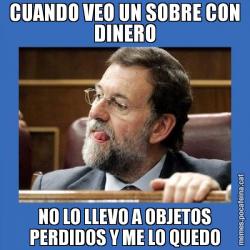 CUANDO VEO UN SOBRE CON DINERO NO LO LLEVO A OBJETOS PERDIDOS Y ME LO QUEDO