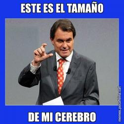 ESTE ES EL TAMAÑO DE MI CEREBRO