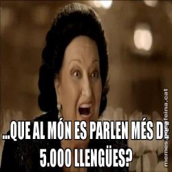 ...QUE AL MÓN ES PARLEN MÉS DE 5.000 LLENGÜES?