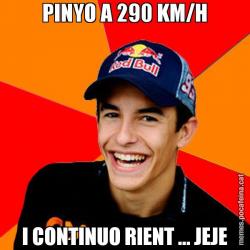 PINYO A 290 KM/H I CONTINUO RIENT ... JEJE