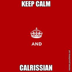 KEEP CALM CALRISSIAN
