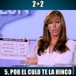 2+2 5, POR EL CULO TE LA HINCO