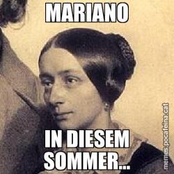 MARIANO IN DIESEM SOMMER...