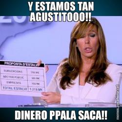 Y ESTAMOS TAN AGUSTITOOO!! DINERO PPALA SACA!!