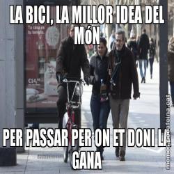 LA BICI, LA MILLOR IDEA DEL MóN PER PASSAR PER ON ET DONI LA GANA