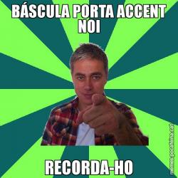 BÁSCULA PORTA ACCENT NOI RECORDA-HO