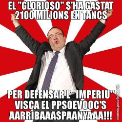 EL "GLORIOSO" S'HA GASTAT 2100 MILIONS EN TANCS PER DEFENSAR L'"IMPERIU" VISCA EL PPSOEVOOC'S AARRIBAAASPAANYAAA!!!