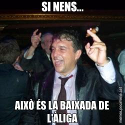 SI NENS... AIXÒ ÉS LA BAIXADA DE L'ÀLIGA