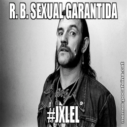 R. B. SEXUAL GARANTIDA #JXLEL