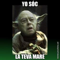 YO SÓC LA TEVA MARE