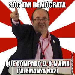 SÓC TAN DEMÒCRATA QUE COMPARO EL 9-N AMB L'ALEMANYA NAZI
