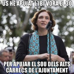 US HE APUJAT L'IBI VORA EL 30 % PER APUJAR EL SOU DELS ALTS CÀRRECS DE L'AJUNTAMENT