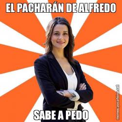 EL PACHARÁN DE ALFREDO SABE A PEDO