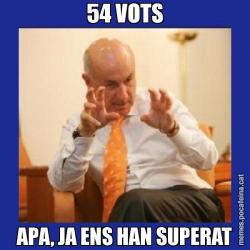 54 VOTS APA, JA ENS HAN SUPERAT