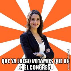 QUE YA LUEGO VOTAMOS QUE NO EN EL CONGRESO