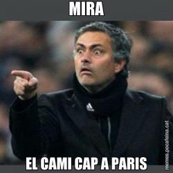 MIRA EL CAMI CAP A PARIS