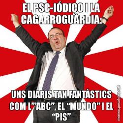 EL PSC-IÓDICO I LA CAGARROGUÀRDIA: UNS DIARIS TAN FANTÀSTICS COM L’”ABC”, EL “MUNDO” I EL “PIS”