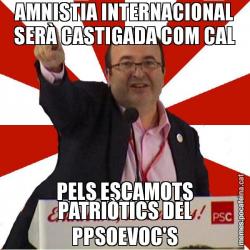 AMNISTIA INTERNACIONAL SERÀ CASTIGADA COM CAL PELS ESCAMOTS PATRIÒTICS DEL PPSOEVOC'S