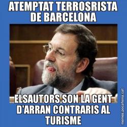 ATEMPTAT TERROSRISTA DE BARCELONA ELSAUTORS SON LA GENT D'ARRAN CONTRARIS AL TURISME