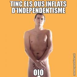 TINC ELS OUS INFLATS D'INDEPENDENTISME OIO