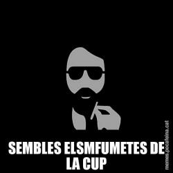 SEMBLES ELSMFUMETES DE LA CUP