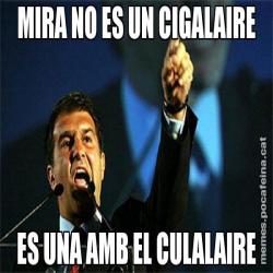 MIRA NO ES UN CIGALAIRE ES UNA AMB EL CULALAIRE