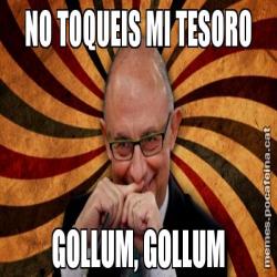 NO TOQUEIS MI TESORO GOLLUM, GOLLUM