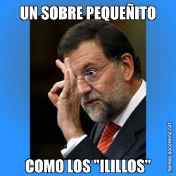 UN SOBRE PEQUEÑITO COMO LOS "ILILLOS"