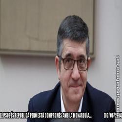 …EL PSOE ÉS REPUBLICÀ PERÒ ESTÀ COMPROMÈS AMB LA MONARQUÍA…                     (03/06/2014)