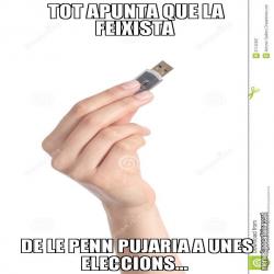 TOT APUNTA QUE LA FEIXISTA  DE LE PENN PUJARIA A UNES ELECCIONS...
