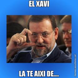 EL XAVI LA TE AIXI DE....