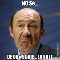 NO Sé... DE QUé SE RIE .. LA SOEE